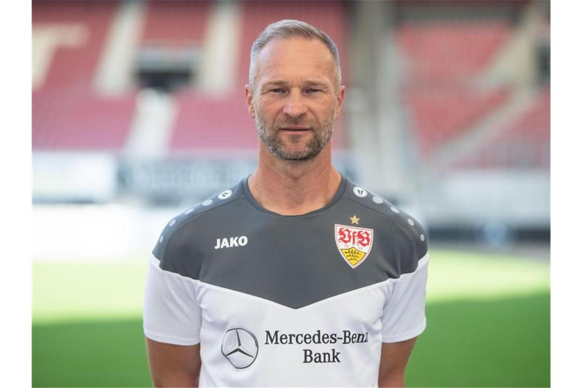 VfB Stuttgarts Torwart-Trainer Uwe Gospodarek. Foto: Marijan Murat/dpa/Archivbild