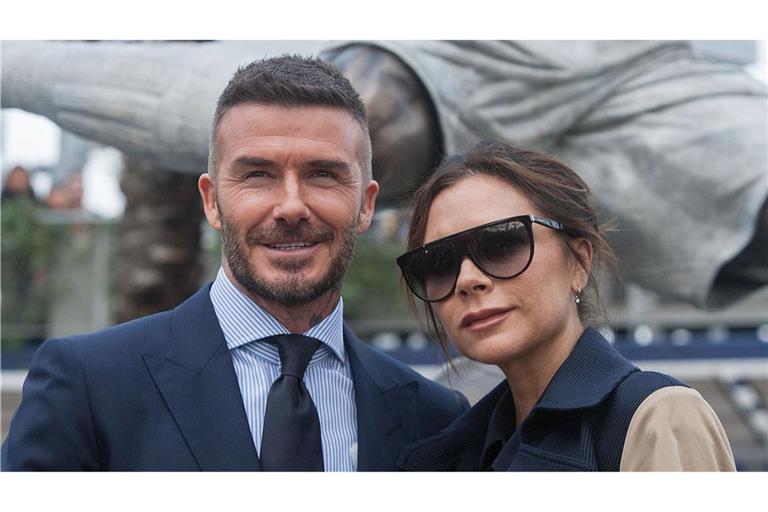 Victoria Beckham zieht ihren Mann David in einem Instagram-Clip für einen Haarschneide-Unfall auf. (Archivbild)