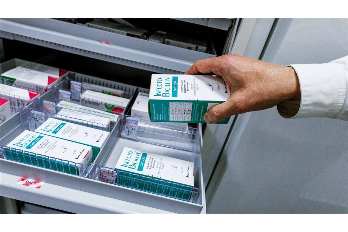 Viele Antibiotika basieren auf Penicillinen. (Illustration)