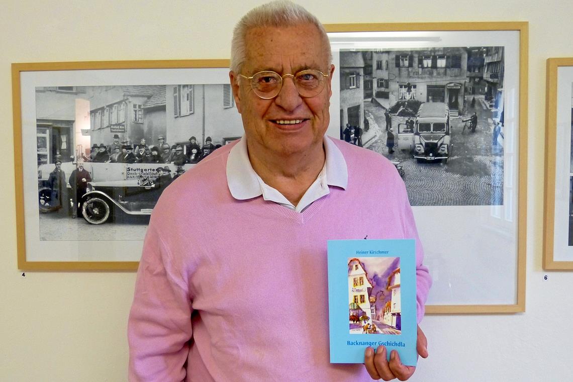 Wie Wieland Backes sein Abi machte Viele Geschichten hat Heiner Kirschmer in seinem vierten Band zusammengetragen. Foto: P. Wolf