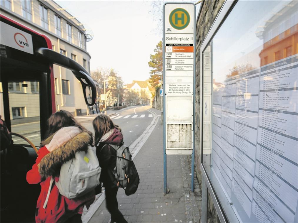 Busbetrieb unter strenger Beobachtung Viele Klagen von ÖPNV-Nutzern beziehen sich nach dem Betreiberwechsel auf den Schülerverkehr und den Fahrplan fürs Weissacher Tal. Foto: A. Becher