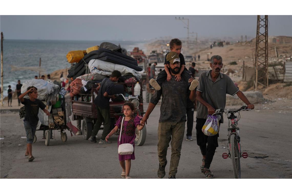 Viele Palästinenser können sich eine Flucht aus der Stadt Gaza schlicht nicht leisten.