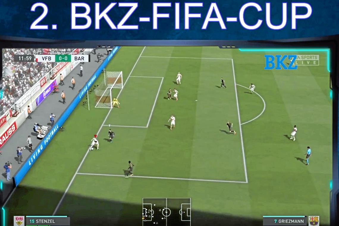 Acht Mannschaften sind bereits weiter Viele Tore fielen in den Begegnungen am Wochenende. Screenshot: BKZ-Twitchkanal