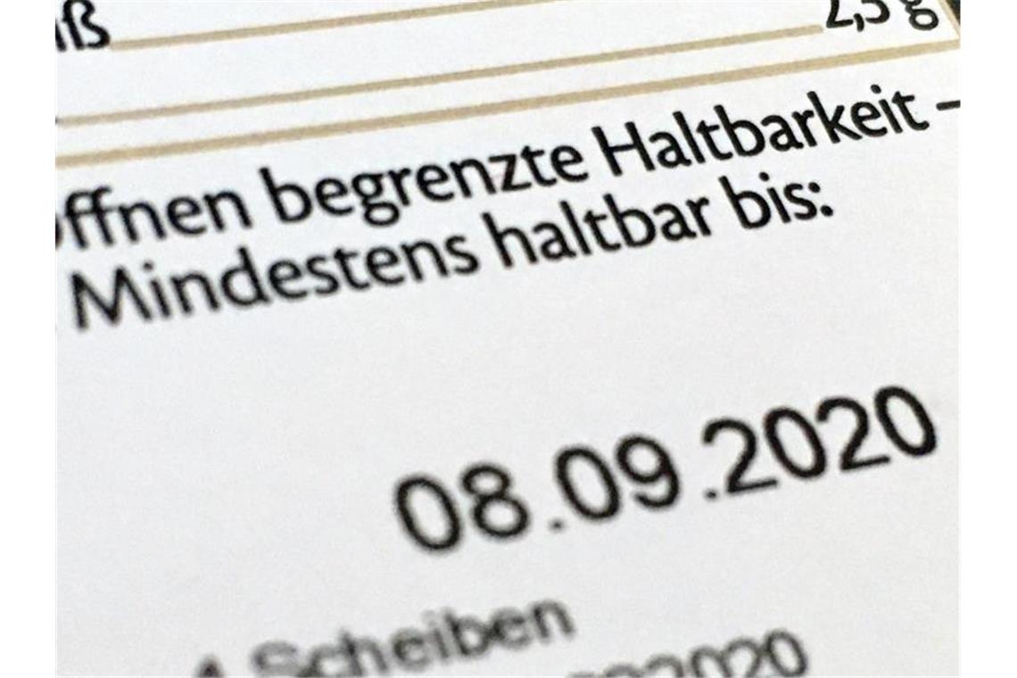 Skepsis bei großen Änderungen am Mindesthaltbarkeitsdatum