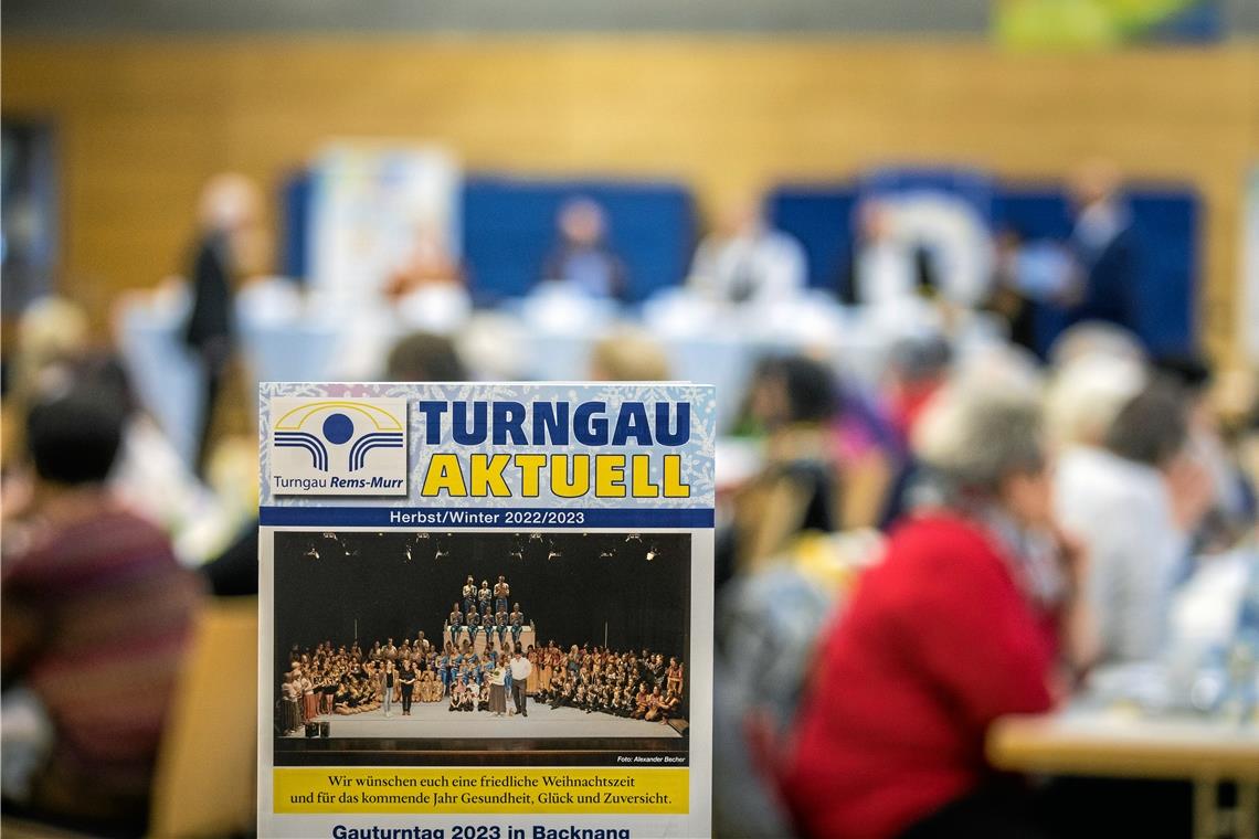 Turngau Rems-Murr denkt über Umbenennung nach Vielleicht benötigt der Turngau bald ein neues Logo und einen neuen Titel für sein regelmäßig erscheinendes Heft. Foto: Alexander Becher