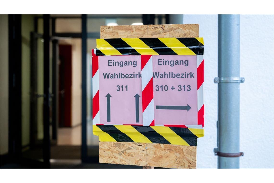 Vier Kandidaten der AfD wurden wegen Zweifeln an ihrer Verfassungstreue nicht zur Wahl zugelassen. 
