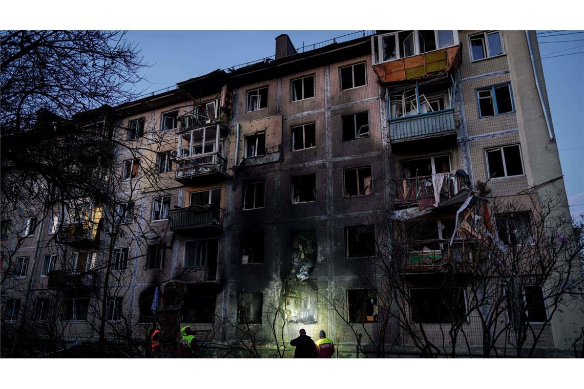 Sechs Tote in Ukraine nach massiven russischen Luftangriffen