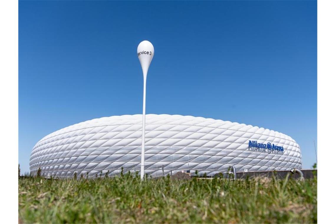 Offene Fragen nach EM-Erleichterung in München Vier Spiele der Fußball-EM werden in der Münchner Allianz Arena ausgetragen. Foto: Matthias Balk/dpa