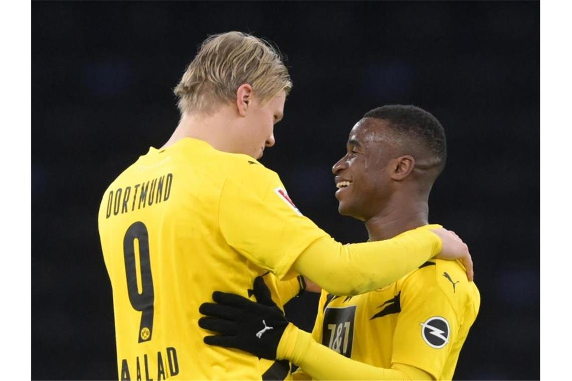 Haaland und Moukoko verzücken den BVB