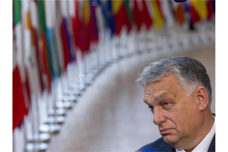 Viktor Orban im Oktober bei einem Gipfel der EU-Staats- und Regierungschefs in Brüssel. Foto: Pool Nicolas Maeterlinck/BELGA/dpa