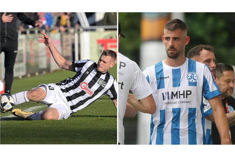 Villingens Stürmer Marcel Sökler (li.) bewies wieder einmal seinen Torriecher in einem Spiel gegen die Stuttgarter Kickers, David Braig drehte im zweiten Spiel auf.