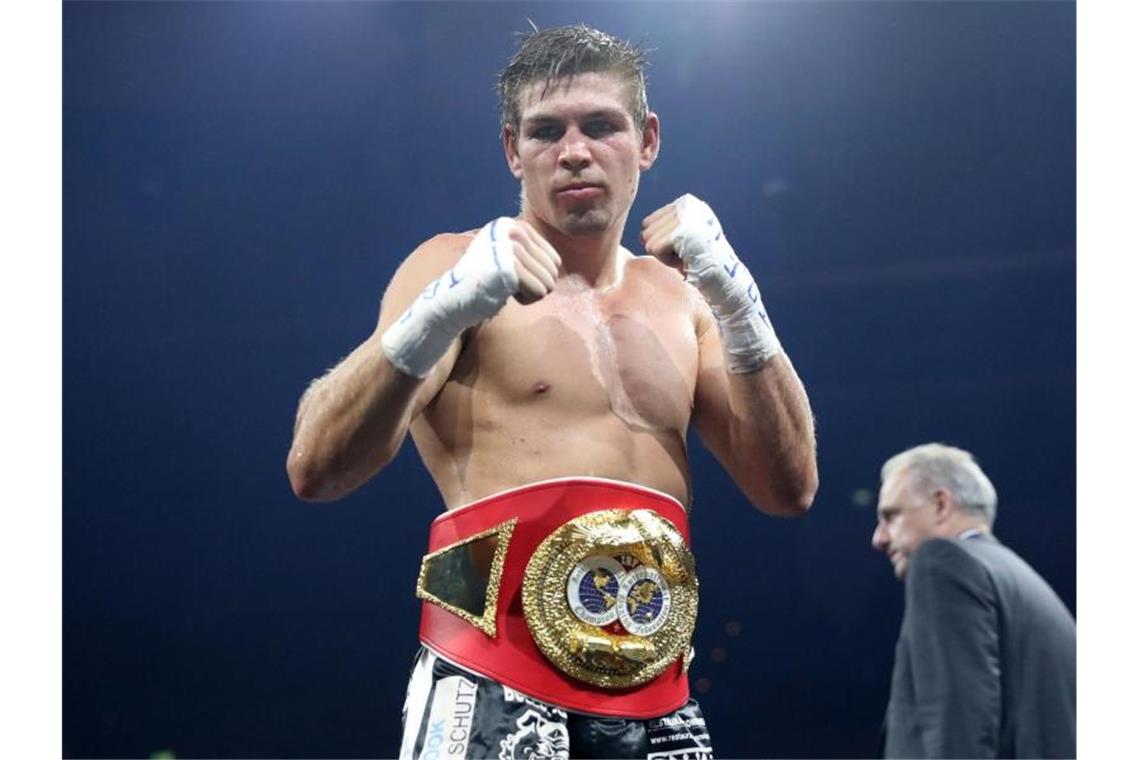Boxer Feigenbutz kämpft im Februar in den USA um WM-Titel Vincent Feigenbutz vom Team Sauerland. Foto: Bernd Wüstneck/dpa-Zentralbild/dpa/Archivbild