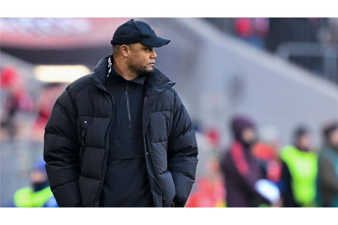 Kane-Rekord und Abwehr-Zweifel - "Müssen Sinne schärfen" Vincent Kompany freute sich über einen Sieg, nicht aber über die Schlussphase.