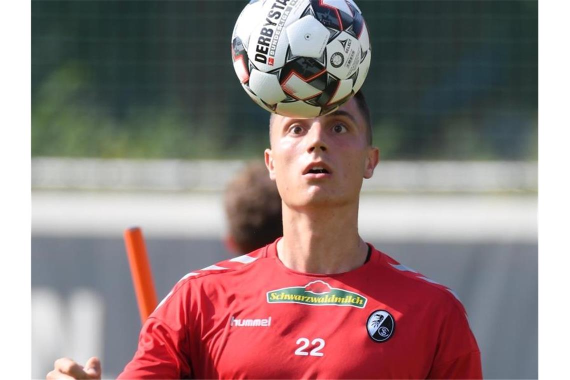 Mittelfeldspieler Sierro wechselt von Freiburg nach Bern Vincent Sierro. Foto: Achim Keller/Archivbild