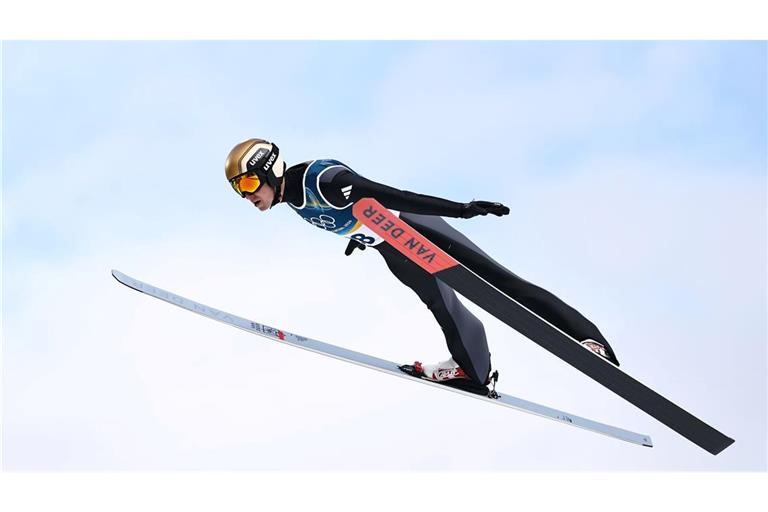 Vinzenz Geiger hat sich in eine gute Ausgangsposition gebracht.