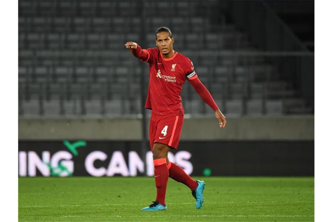 Virgil van Dijk bleibt dem FC Liverpool treu. Foto: Sebastian Räppold/Matthias Koch/dpa