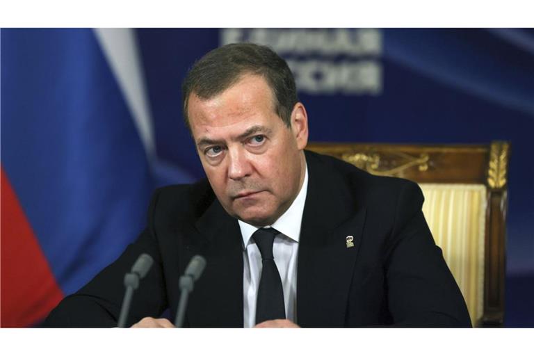 Vizechef des russischen nationalen Sicherheitsrates, Dmitri Medwedew. (Archivbild)
