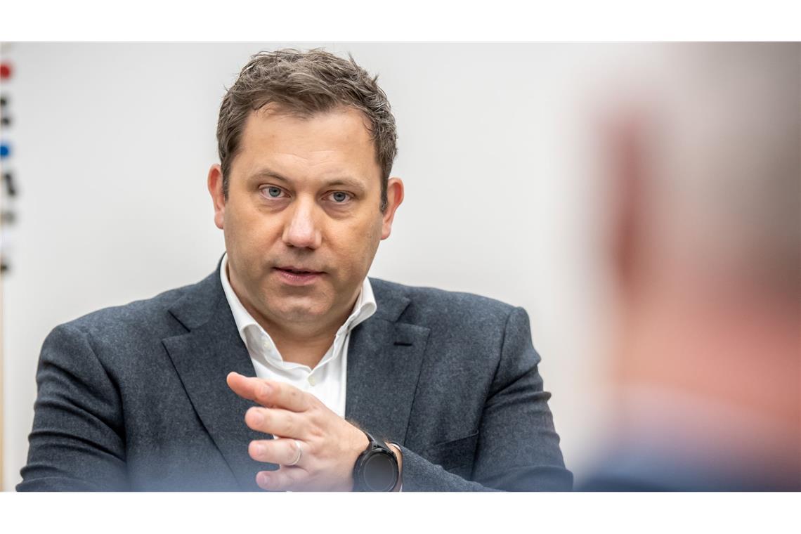 Vizekanzler Lars Klingbeil (SPD)