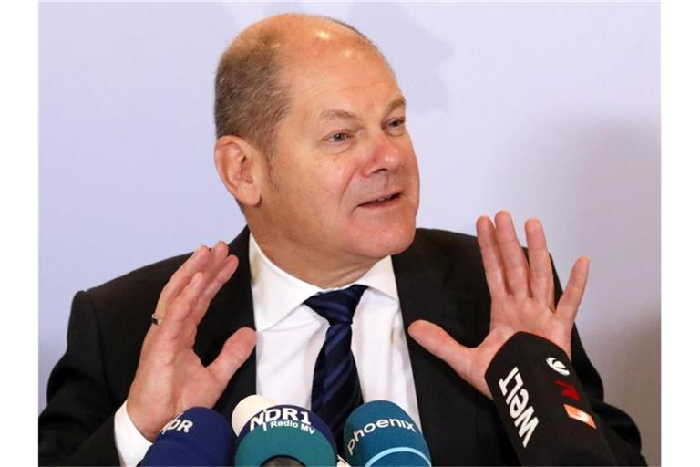 Vizekanzler Olaf Scholz spricht sich für eine Reform der Bürgerrechte aus. Foto: Bernd Wüstneck/dpa-Zentralbild/dpa