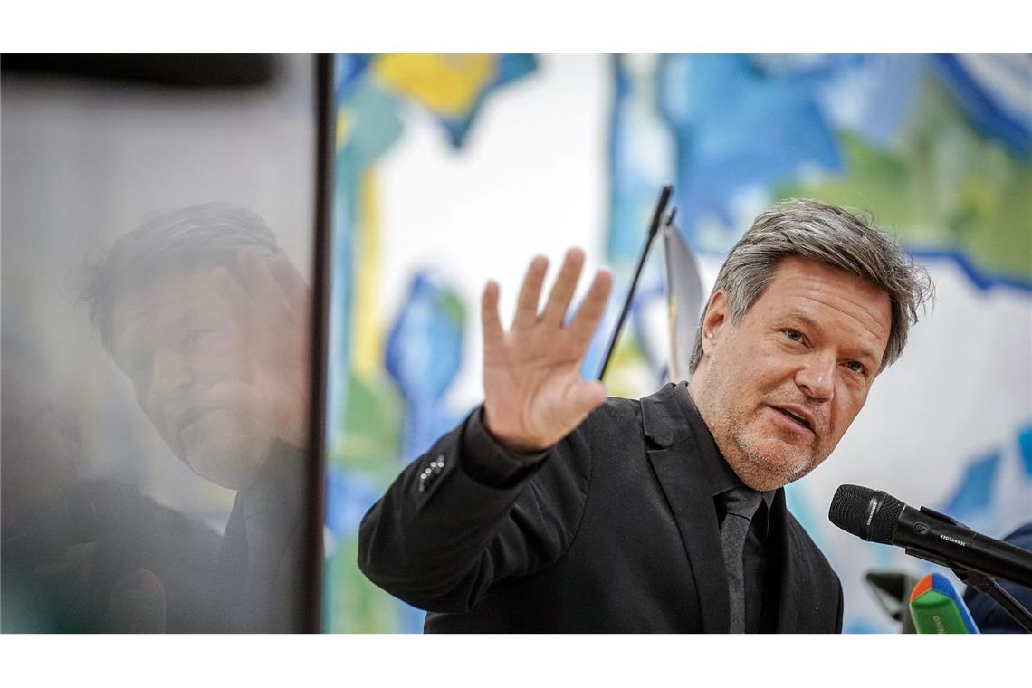 Habeck verspricht Ukraine weitere Unterstützung Deutschlands