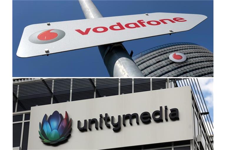 Vodafone darf den Kabelanbieter Unitymedia übernehmen - allerdings nur unter Auflagen. Fotos: dpa Foto: ---