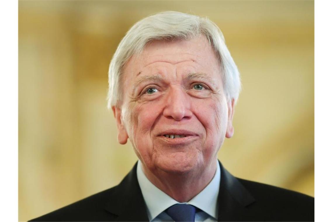 Söder warnt vor Kanzlerkandidatenkür mitten in Corona-Krise Volker Bouffier (CDU), Ministerpräsident des Landes Hessen. Foto: Arne Dedert/dpa/Archivbild