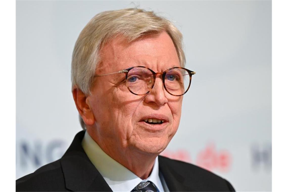 Boris Rhein soll Bouffier als Ministerpräsident nachfolgen Volker Bouffier hat seinen Rücktritt für den 31. Mai angekündigt. Foto: Arne Dedert/dpa