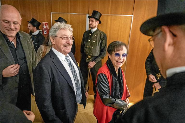 Volker Müller beim Neujahrsempfang der Stadt Backnang am 13. Januar 2023 im Backnanger Bürgerhaus. Archivfoto: Alexander Becher