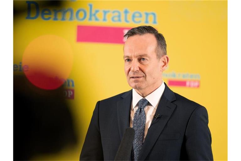 Volker Wissing, FDP-Generalsekretär, spricht im Hans-Dietrich-Genscher-Haus. Foto: Gregor Bauernfeind/dpa/Archivbild