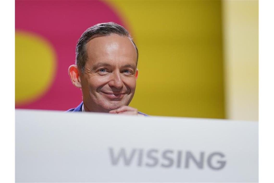 Parteien drücken vor großen Gesprächsrunden aufs Tempo Volker Wissing, FDP-Generasekretär. Foto: Jörg Carstensen/dpa