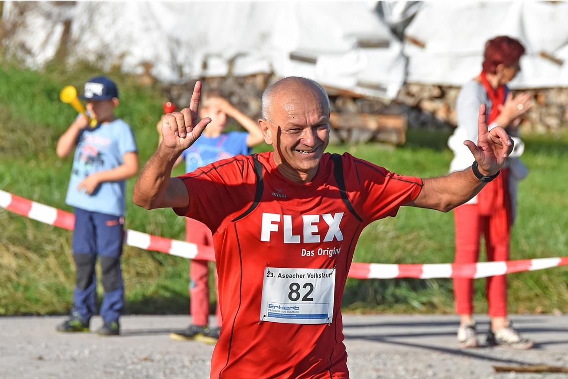 Volkslauf in Aspach, Foto T.Sellmaier