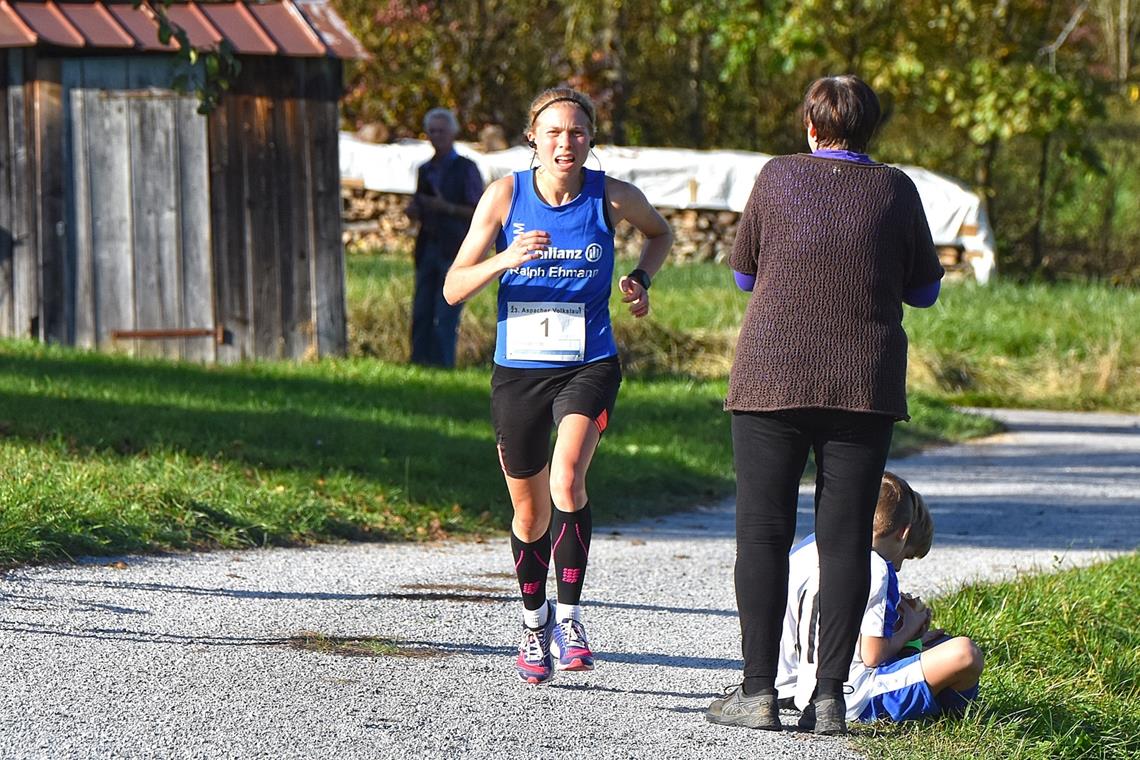 Volkslauf in Aspach, Foto T.Sellmaier