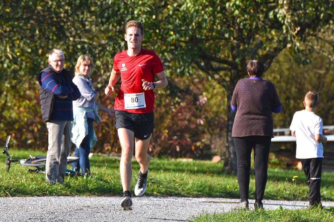 Volkslauf in Aspach, Foto T.Sellmaier