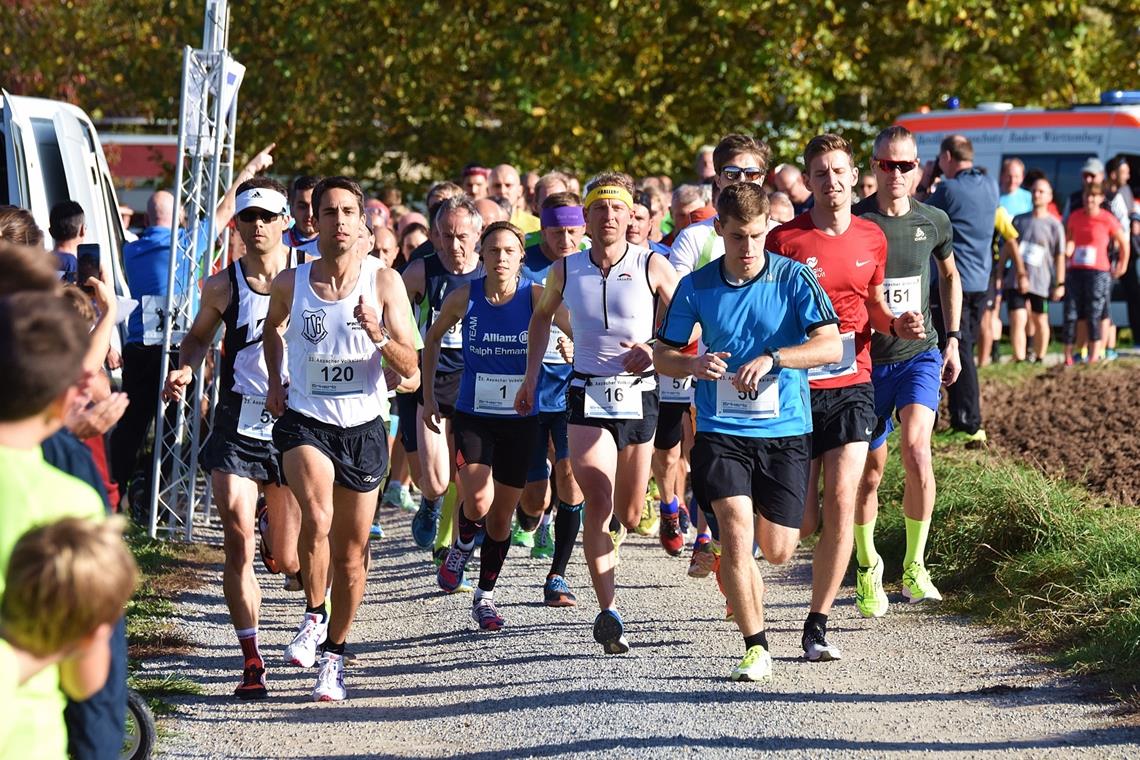 Volkslauf in Aspach, Foto T.Sellmaier