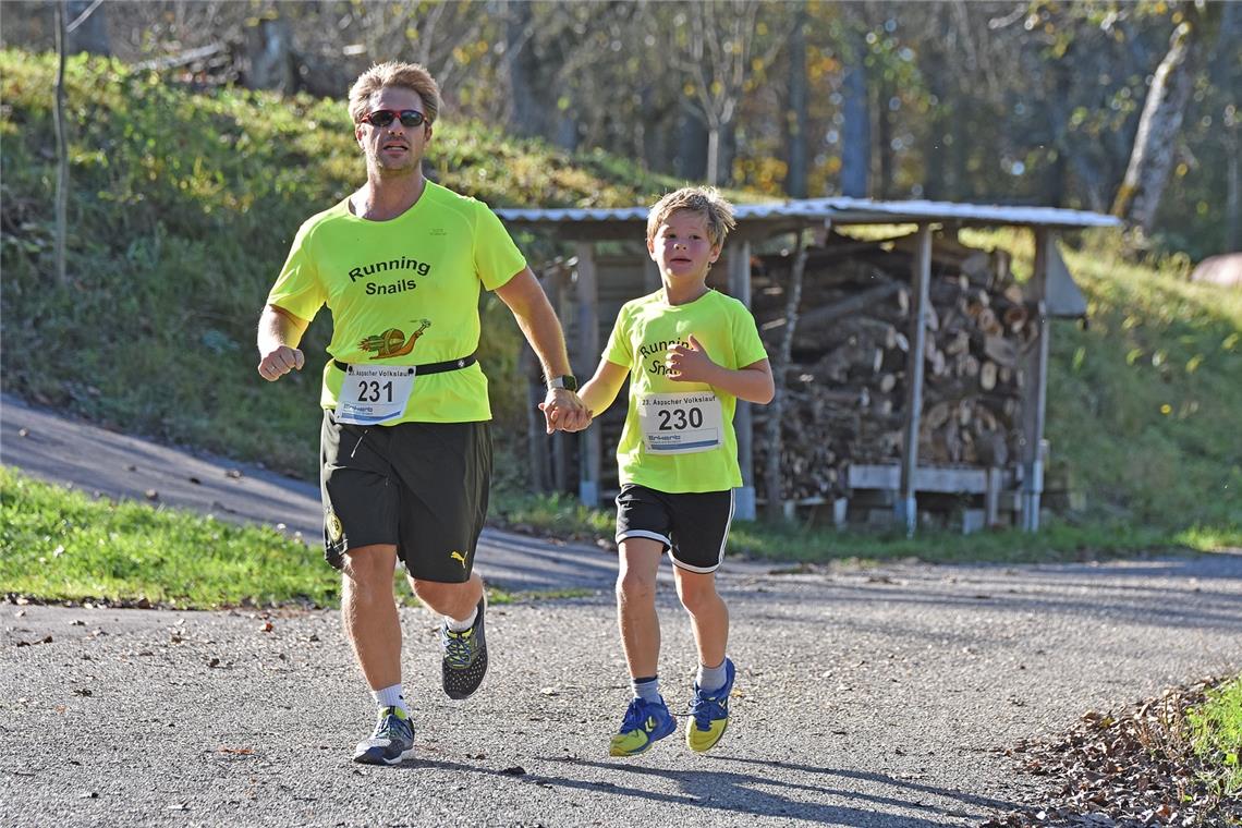 Volkslauf in Aspach, Foto T.Sellmaier