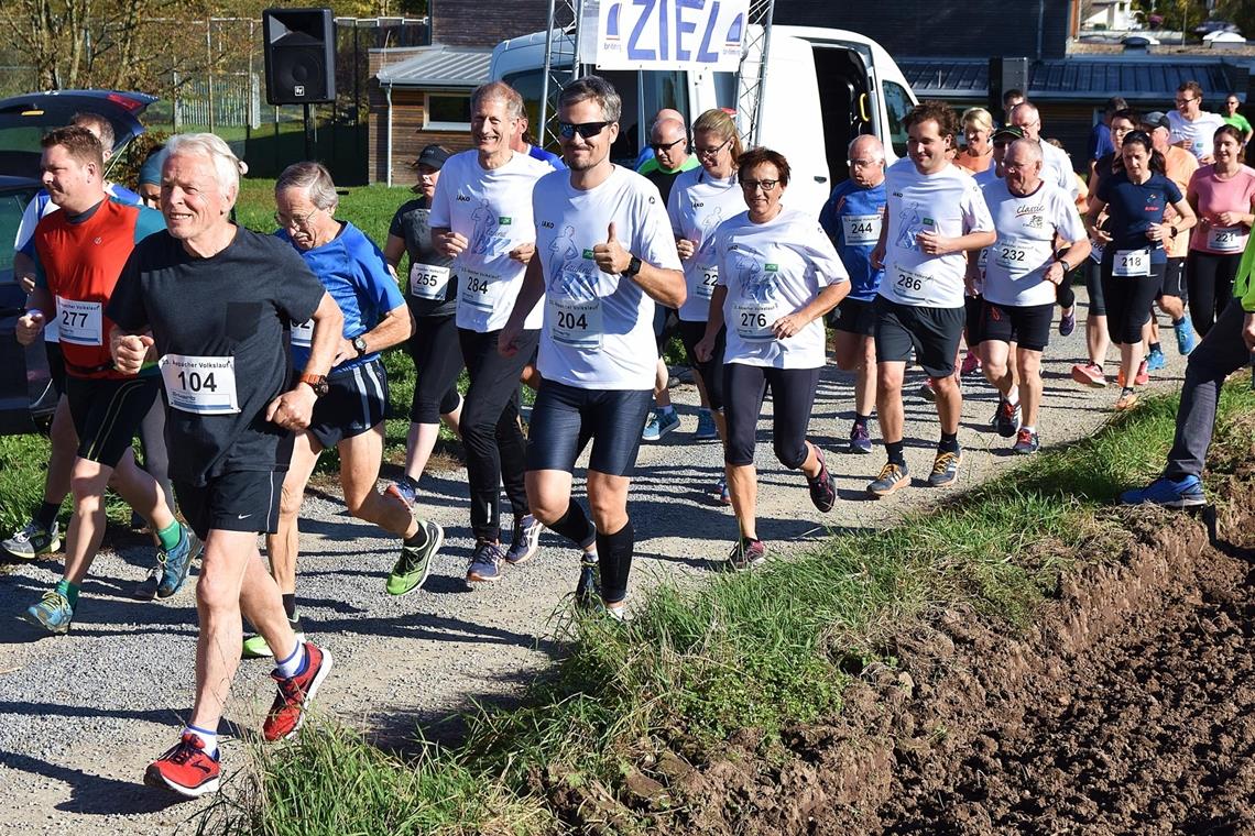 Volkslauf in Aspach, Foto T.Sellmaier