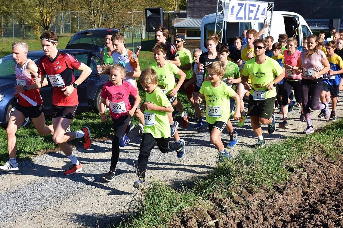 Volkslauf in Aspach, Foto T.Sellmaier