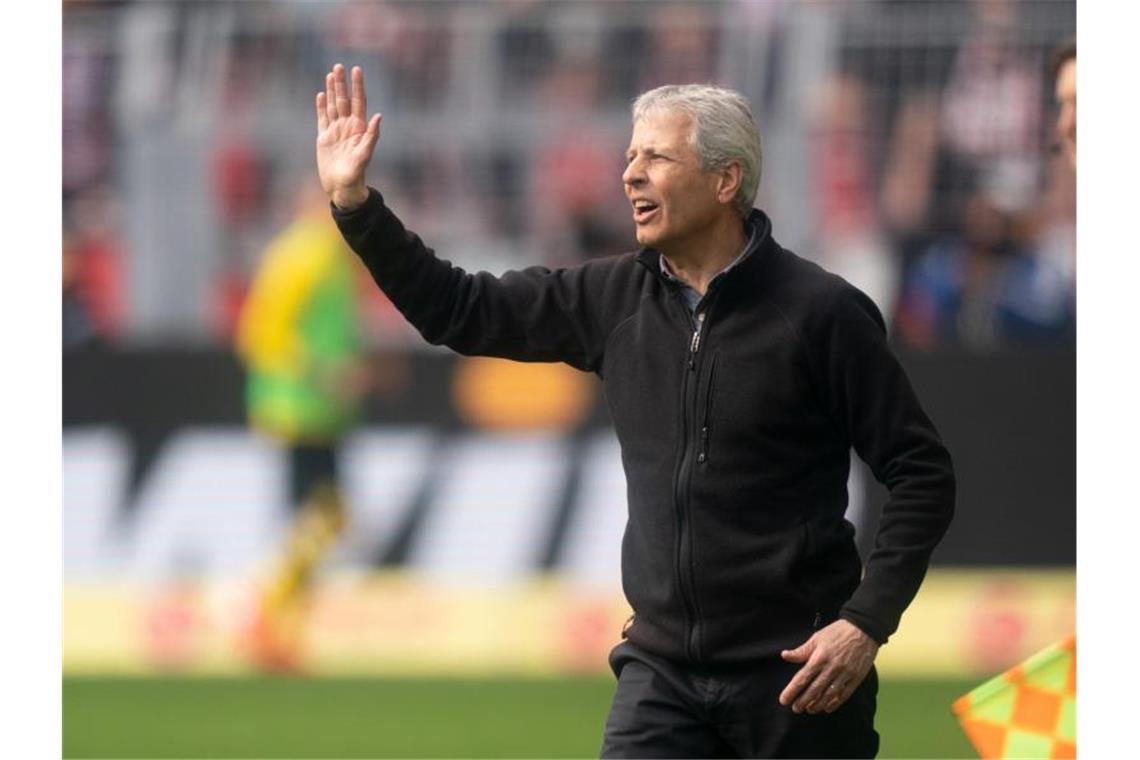 Voll fokussiert auf das Meisterschafts-Finale: BVB-Coach Lucien Favre. Foto: Bernd Thissen