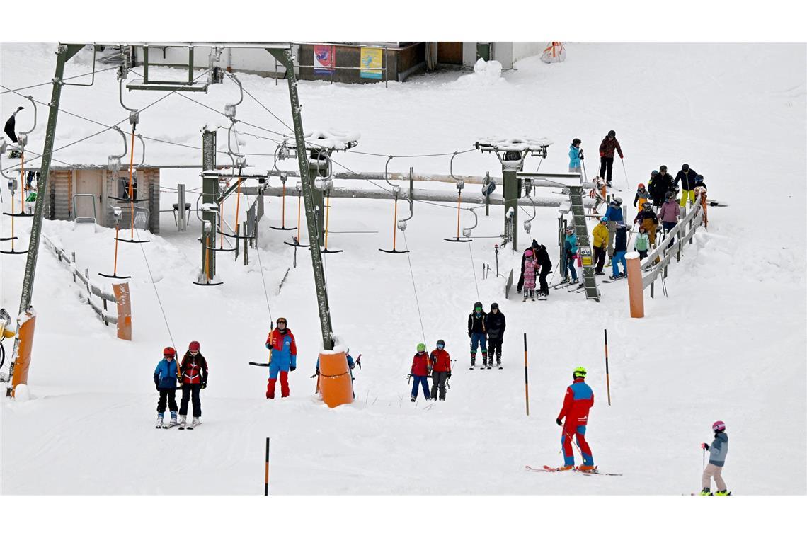 Volle Pisten - erhöhte Unfallgefahr. (Archivbild)