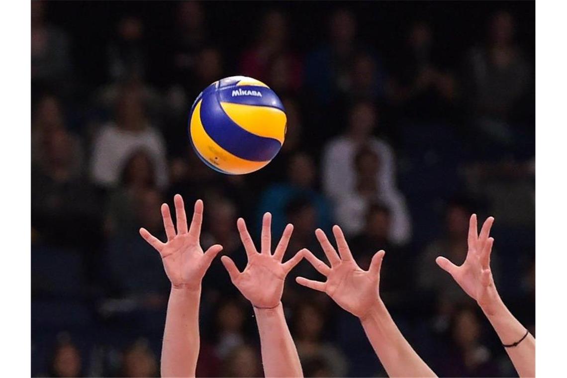 Volleyball. Foto: picture alliance / Silas Stein/dpa/Archivbild