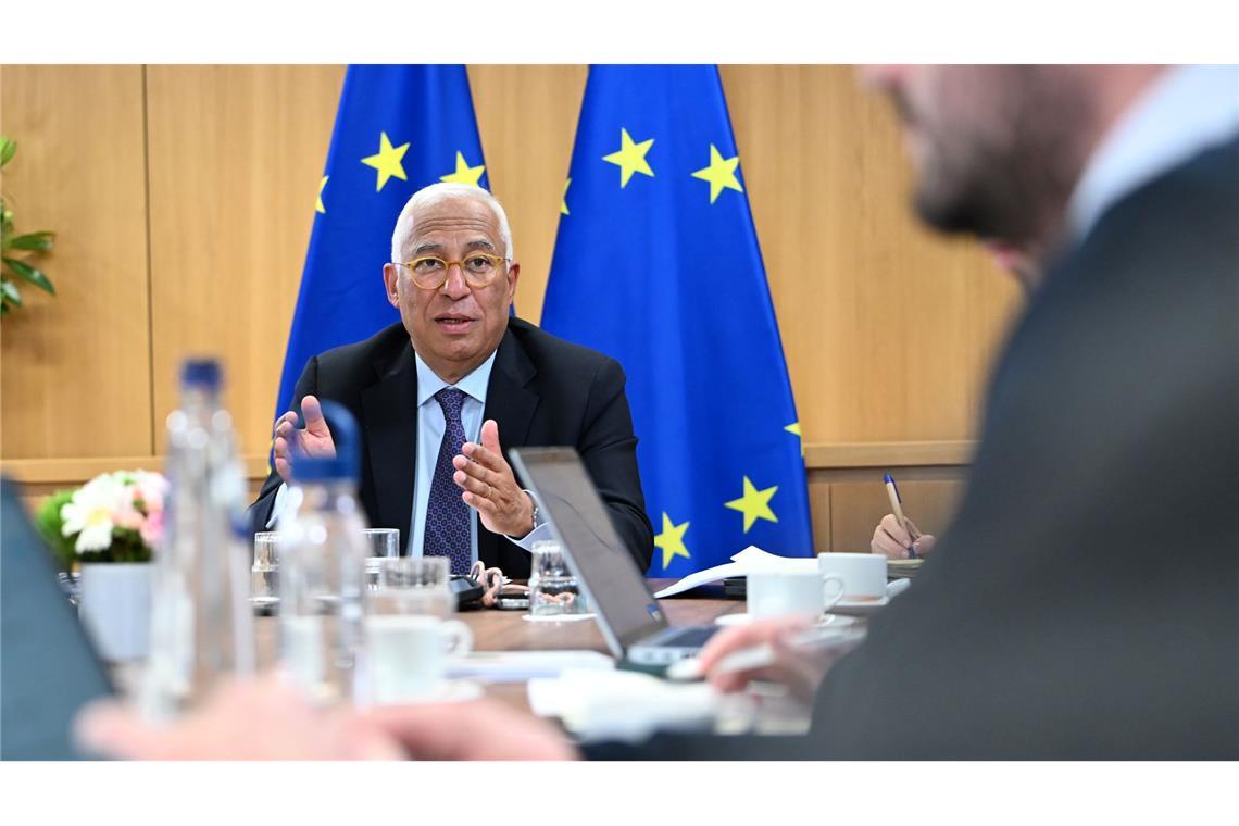 "Vollkommen inakzeptabel" nannte EU-Ratspräsident António Costa jüngst das Vorgehens Orbans. (Archivbild)