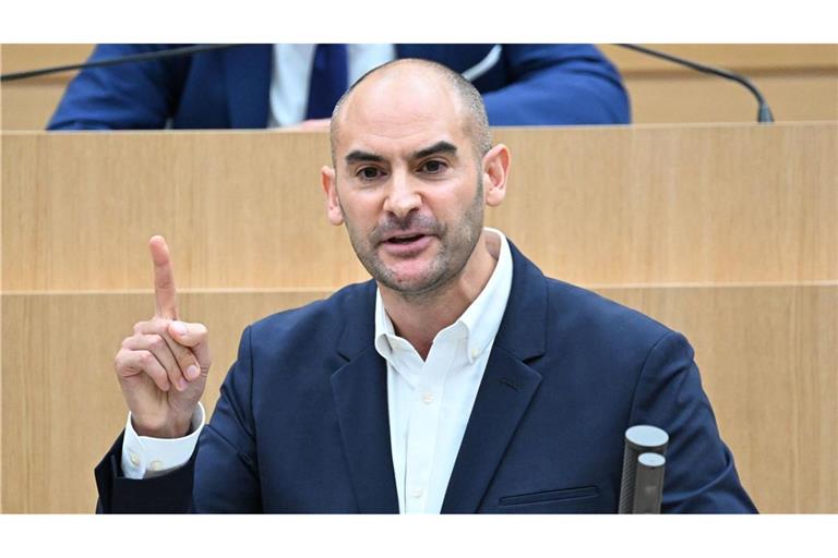 Vom Landtag ans Filmset? Danyal Bayaz soll einen Gastauftritt in einem Spielfilm bekommen.