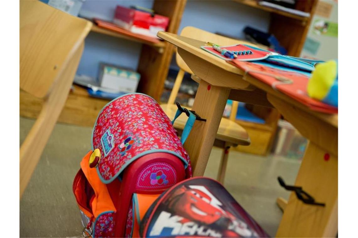Rechtsanspruch auf Ganztag in der Grundschule beschlossen Vom Schuljahr 2026/2027 an wird es einen Rechtsanspruch auf Ganztagsbetreuung in der Grundschule geben. Foto: Daniel Karmann/dpa