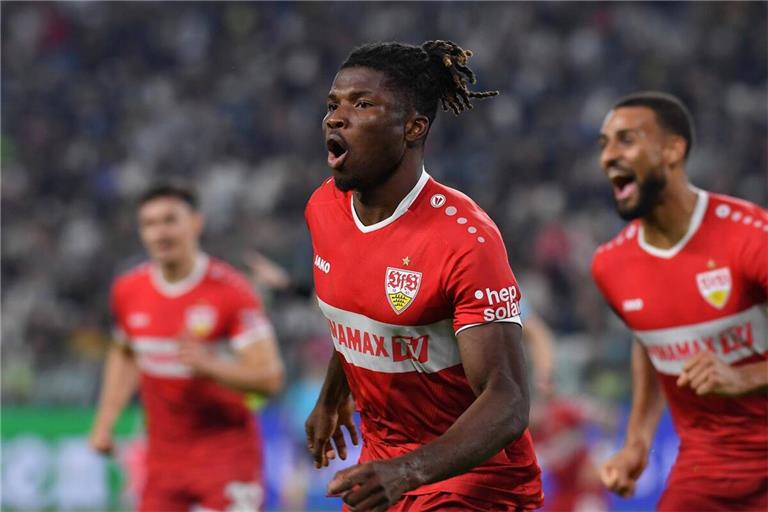 Vom Siegtreffer El Bilals in der Nachspielzeit bei Juventus Turin wird der VfB in den kommenden Jahren auch finanziell profitieren.Vom Siegtreffer El Bilals in der Nachspielzeit bei Juventus Turin wird der VfB in den kommenden Jahren auch finanziell profitieren.