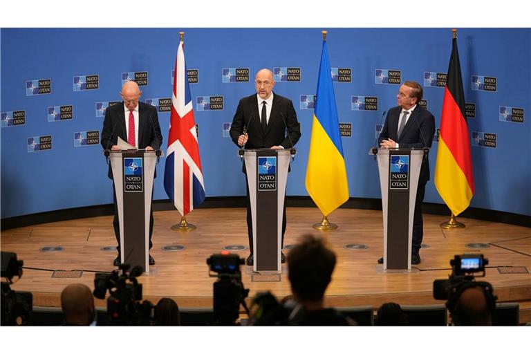 Von den Nato-Verteidigungsministern erhielt die Ukraine einige Hilfszusagen.