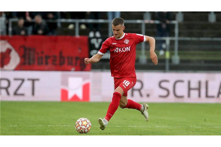 Von den Würzburger zu den Stuttgarter Kickers: Maximilian Zaiser.