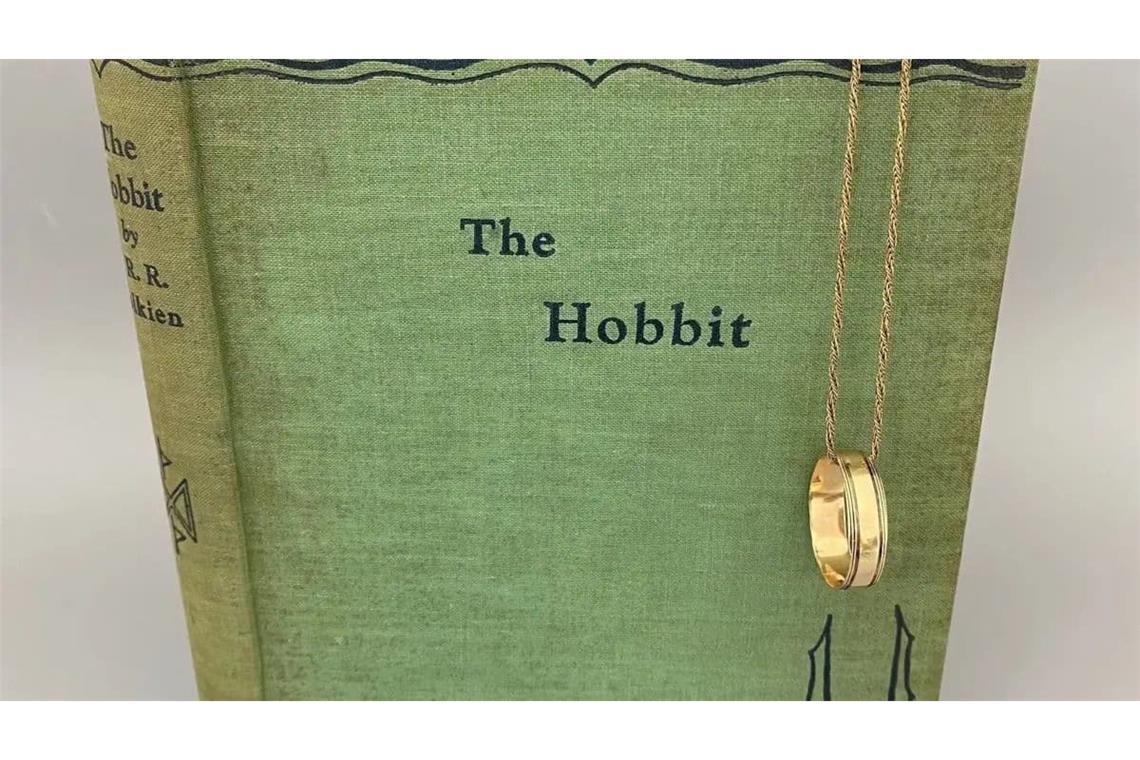 Von der Erstausgabe von "The Hobbit" ("The Hobbit or There and Back Again") wurden im Jahr 1937 nur 1500 Exemplare gedruckt (Archivbild).