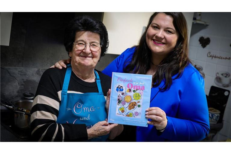 Von der Küche in die Sozialen Medien - und jetzt in ein Kochbuch: Die Rezepte von Vanessa und ihrer Oma Annemarie sind jetzt auch dort zu lesen.