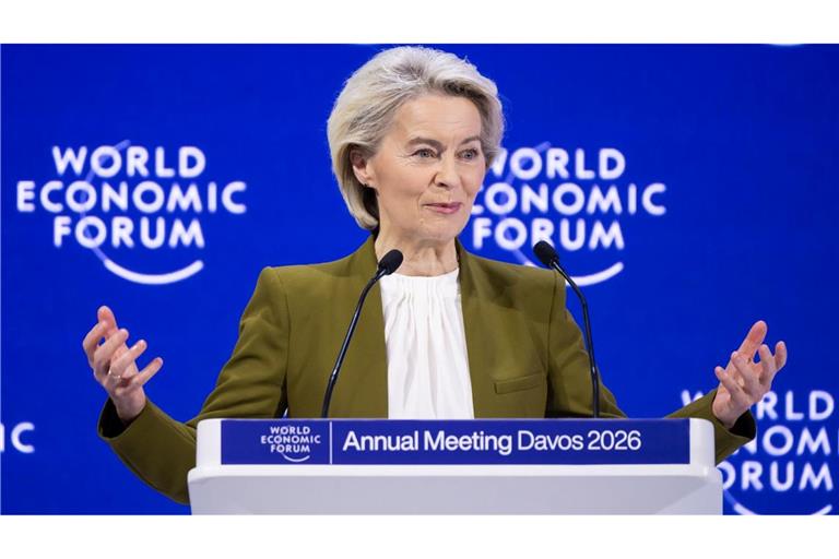 Von der Leyen warnt vor einer Abwärtsspirale.