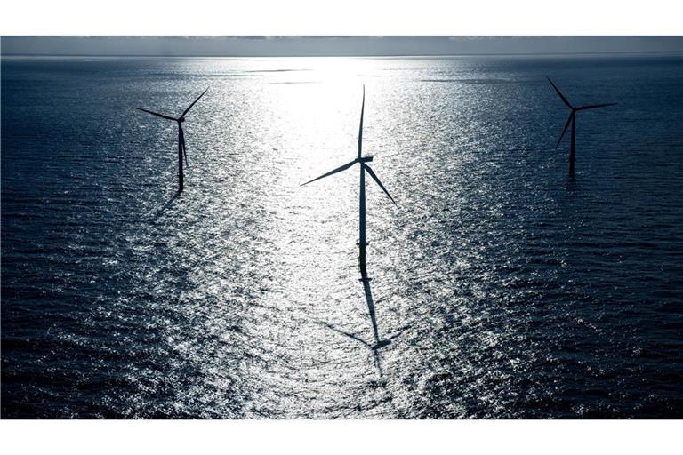 Von der Nordsee wurden im vergangenen Jahr laut Tennet insgesamt 20,8 TWh Windenergie an Land übertragen. (Archivbild)